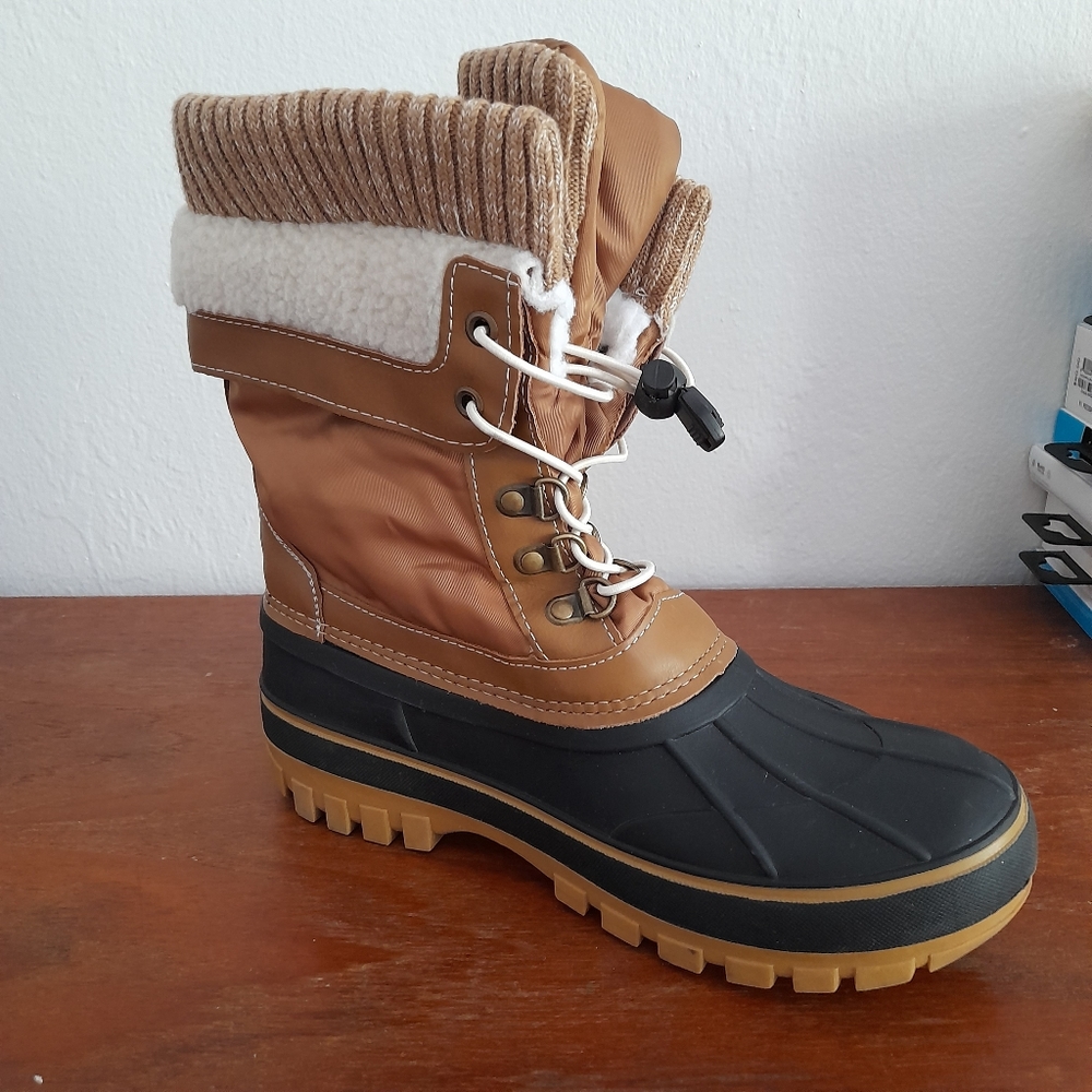 DREAM PAIRS Boy's Girl's Waterproof Insulated Winter Snow Boots
